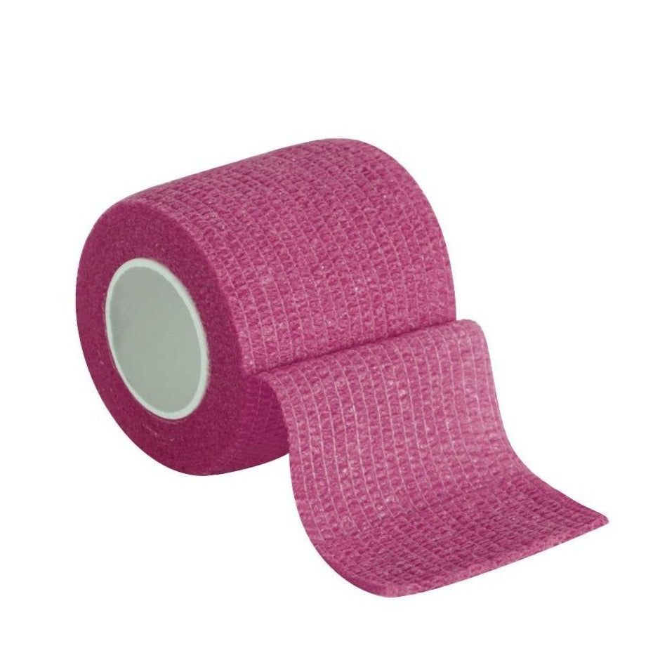 Self Adhesive Stretchy Grip Bandage Wrap Tape Pink -  - HighbrowLab - HighbrowLab 