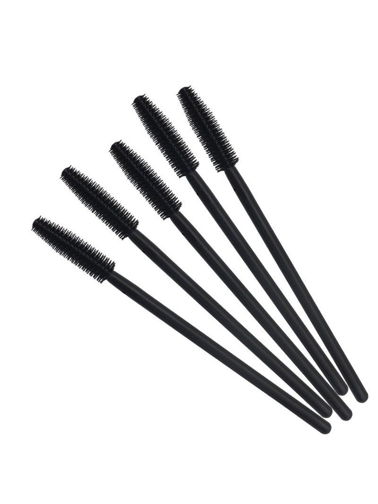 Silicone Lash & Brow Spoolies Black - 50pcs -  - HighbrowLab - HighbrowLab 