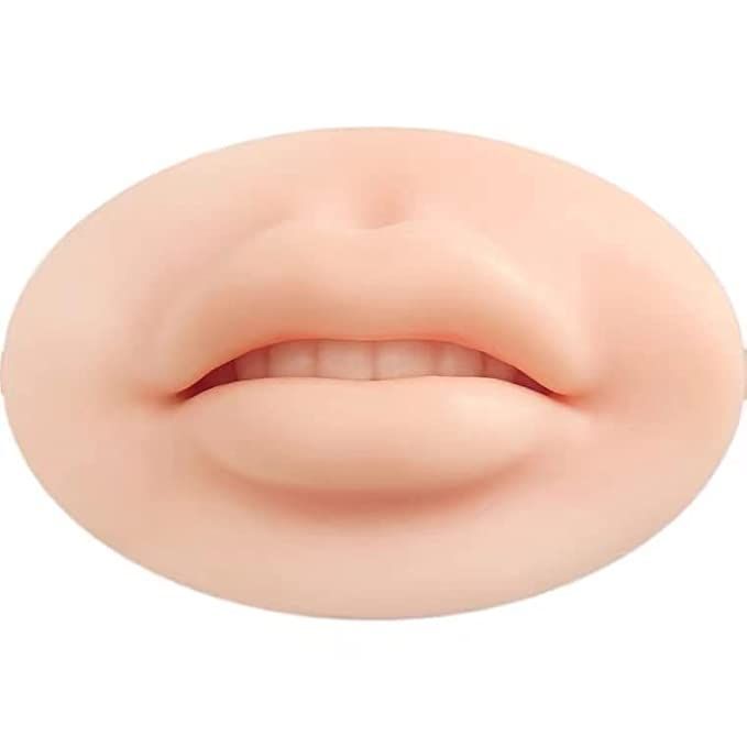 3D Soft Silicone Practice Lips Pad Light -  - HighbrowLab - HighbrowLab 