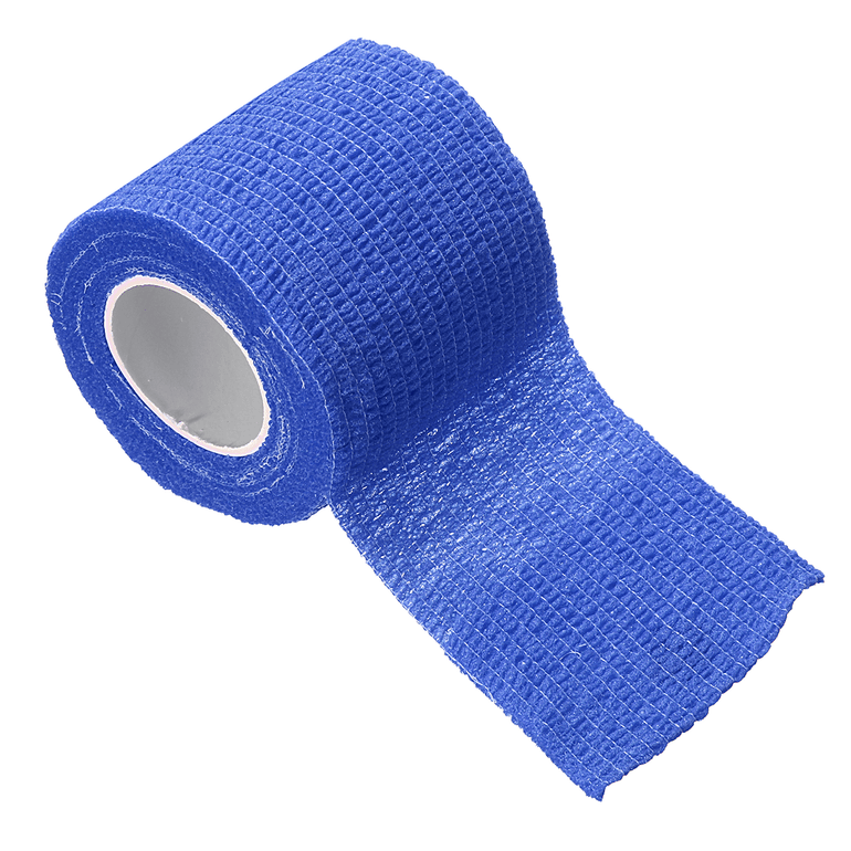 Self Adhesive Stretchy Grip Bandage Wrap Tape Blue -  - HighbrowLab - HighbrowLab 